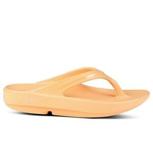 NEW OOFOS women's oolala thong sandal in glow